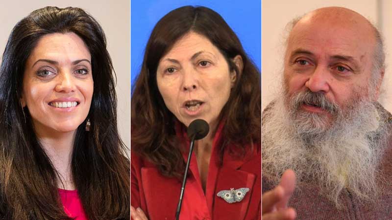 A través de distintos decretos y resoluciones el presidente aceptó las abdicaciones de 36 funcionarios, de los ministerios de Ciencia y Tecnología, Defensa, Desarrollo Social y Secretaría de Legal y Técnica, entre otros, y también de Silvina Batakis, presidenta del Banco Nación; Luana Volnovich, titular del Pami; y Emilio Pérsico, a cargo de la Secretaría de Inclusión Social del Ministerio de Desarrollo Social. 