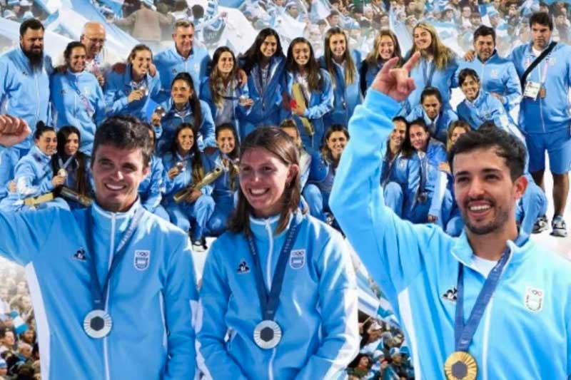 La delegación argentina, compuesta por 136 atletas, inició su viaje de retorno desde la capital francesa, tras competir y ser superada en casi todos los aspectos deportivos. Pese a que los atletas dieron su mejor esfuerzo, lejos están de las 7 medallas obtenidas en 1928, en Amsterdam (3-3-1), en Berlín en 1936 (2-2-3) o en Londres en 1948 (3-3-1).