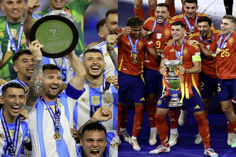 Otras posibilidades que sugirió la UEFA fue organizar una serie a doble partido (27 de marzo en Madrid y posterior revancha en Buenos Aires) y un encuentro en una sede neutral en Europa en la misma fecha o el 30 de marzo, pero todo fue descartado por la AFA, está última propuso jugar después del próximo Mundial o el 31 de marzo, pero esas fechas resultaron inviables para el calendario de la selección española.