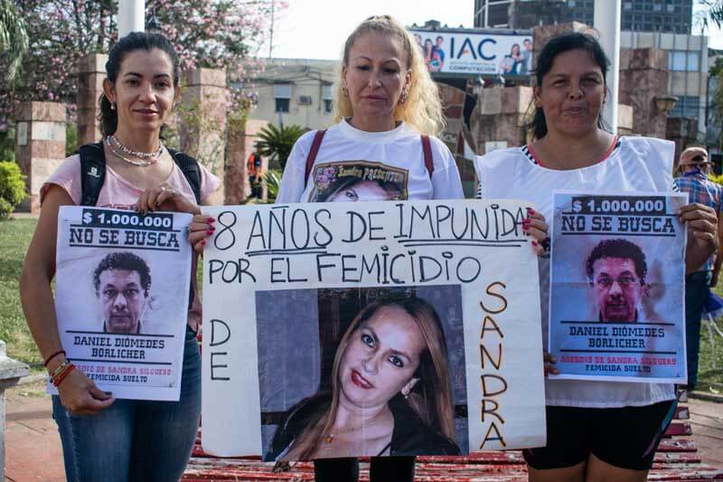 En febrero del año pasado el Ministerio de Seguridad de la Nación elevó la recompensa a un millón de pesos, para quien brinde información que permita encontrar al asesino de Sandra.