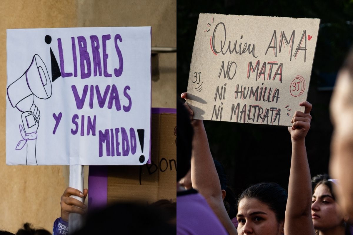 La movilización volvió a ocupar el espacio público con consignas que reivindican la libertad y el derecho a vivir sin miedo.