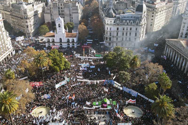 Los jubilados de nuevo dijeron presente}