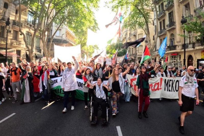 Ayer se realizó una nueva movilización}
