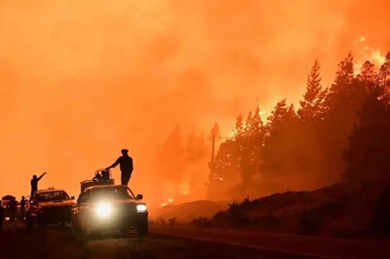 Alerta máxima en la cordillera}