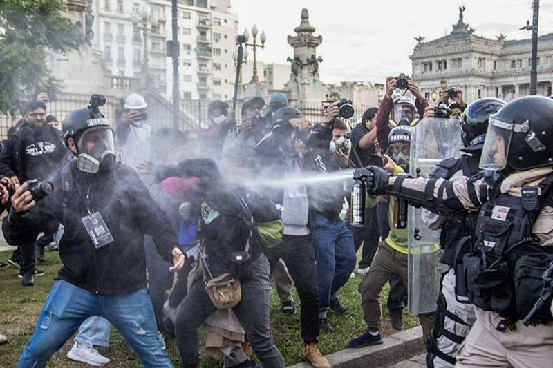 presna - libertad de expresión - ataques - represión - informe