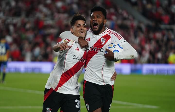 river plate-rosario central-futbol-goleada-gallardo-holan-afa- liga-profesional