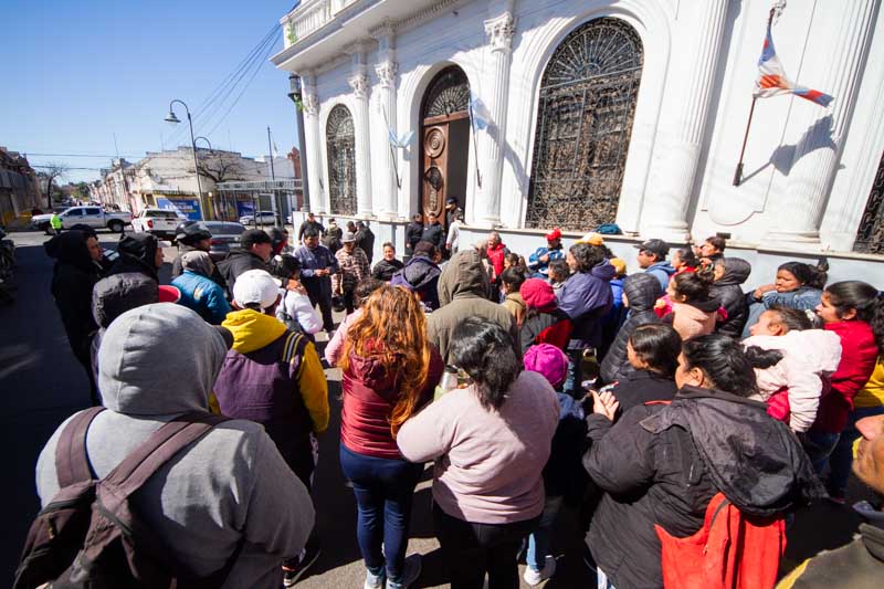 La manifestación se realizó para denunciar lo que consideran una persecución por parte del Gobierno local, tras la prohibición de circular con vehículos movidos con tracción a sangre por la ciudad.