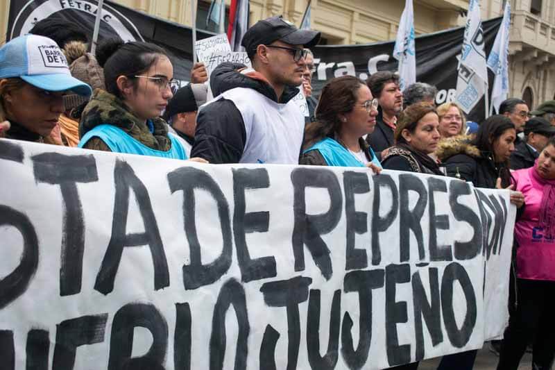  Multitudinaria manifestación en Corrientes