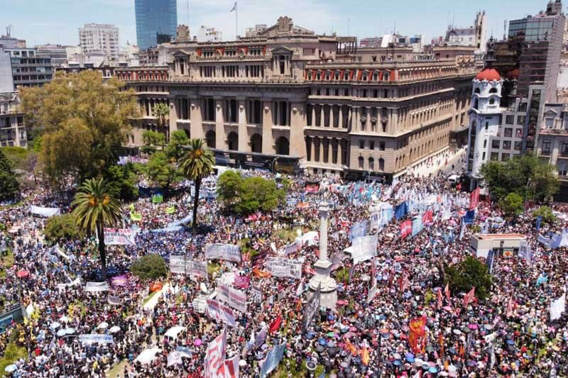 Detenidos en la movilización convocada por la CGT