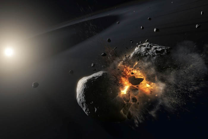  nasa - asteroide - tierra - impacto - explosión