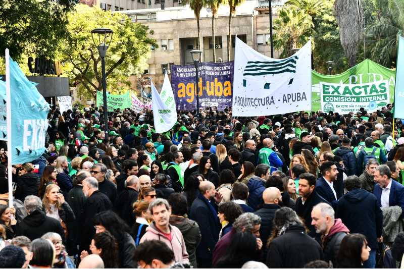 manifestación en la CABA