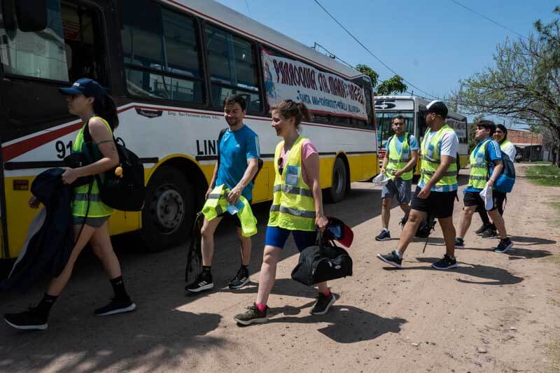 Durante la mañana de hoy cientos de jóvenes del NEA se reunieron para recorrer los 74 kilómetros hasta la religiosa localidad, en la 45ª peregrinación, con el lema 