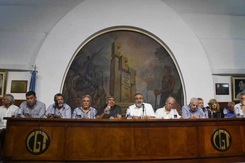 El fiscal destacó que la central obrera 