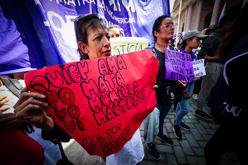 Manifestación por el dia de la mujer