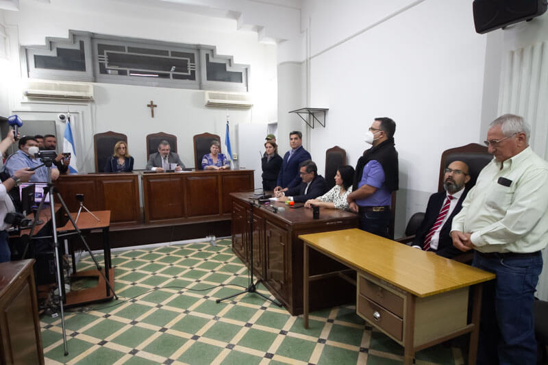 Los jueces no dieron curso al pedido de la querella en representación de Nancy Haydée Riveros y por su hijo Thiago Riveros contra los imputados Bruquetas, Mayer y Valenzuela.