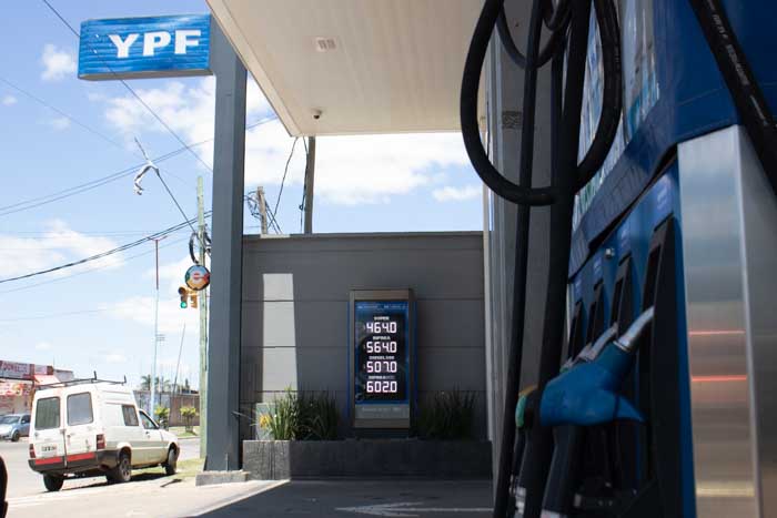 Fuerte aumento de YPF