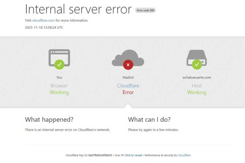 La complejidad del fallo se hizo evidente al afectar incluso a herramientas especializadas en detectar caídas de servicios y a varios medios de comunicación. Aunque las primeras informaciones sugirieron un error durante tareas de mantenimiento programado, Cloudflare se ha limitado a informar que está buscando el origen del problema para restablecer el servicio. El incidente subraya el papel crítico de la empresa de infraestructura digital en la conectividad global.