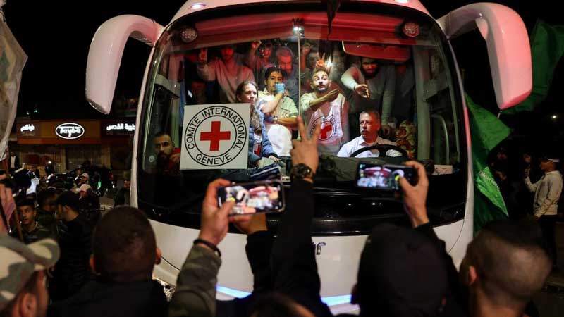 Hasta el momento Hamás había liberado a 50 prisioneros, mientras que Israel hizo lo propio con 150 palestinos.