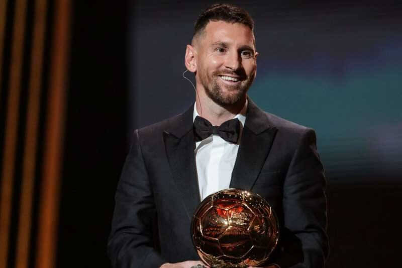 Messi gaó su octavo balón de oro