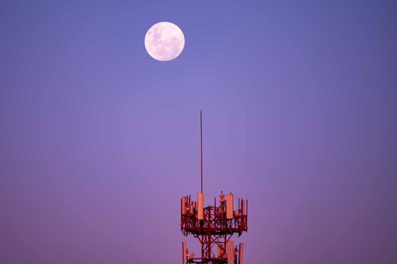  superluna - luna fria - luna - diciembre - cielo - fenómeno 