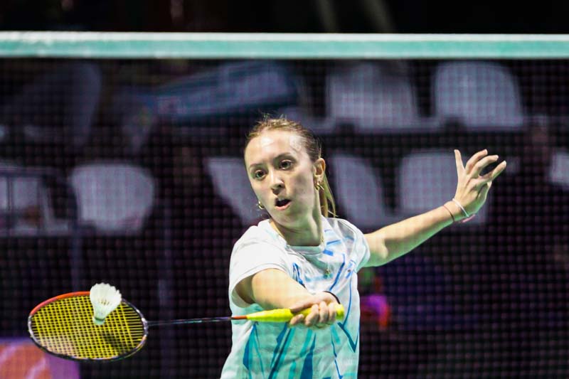 Oliva fue la única argentina en llegar lejos, tras superar a la peruana Taisia Kasianov 21-11 y 21-15. En cuartos, no pudo contra la estadounidense Ella Lin, que la superó 21-5 y 21-8.