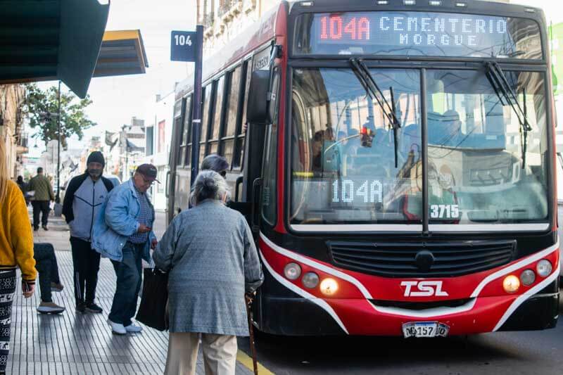 Paro de colectivos