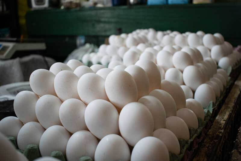Los huevos sufrieron un aumento del 35%, aún mayor al de la carne, que es del 20%.